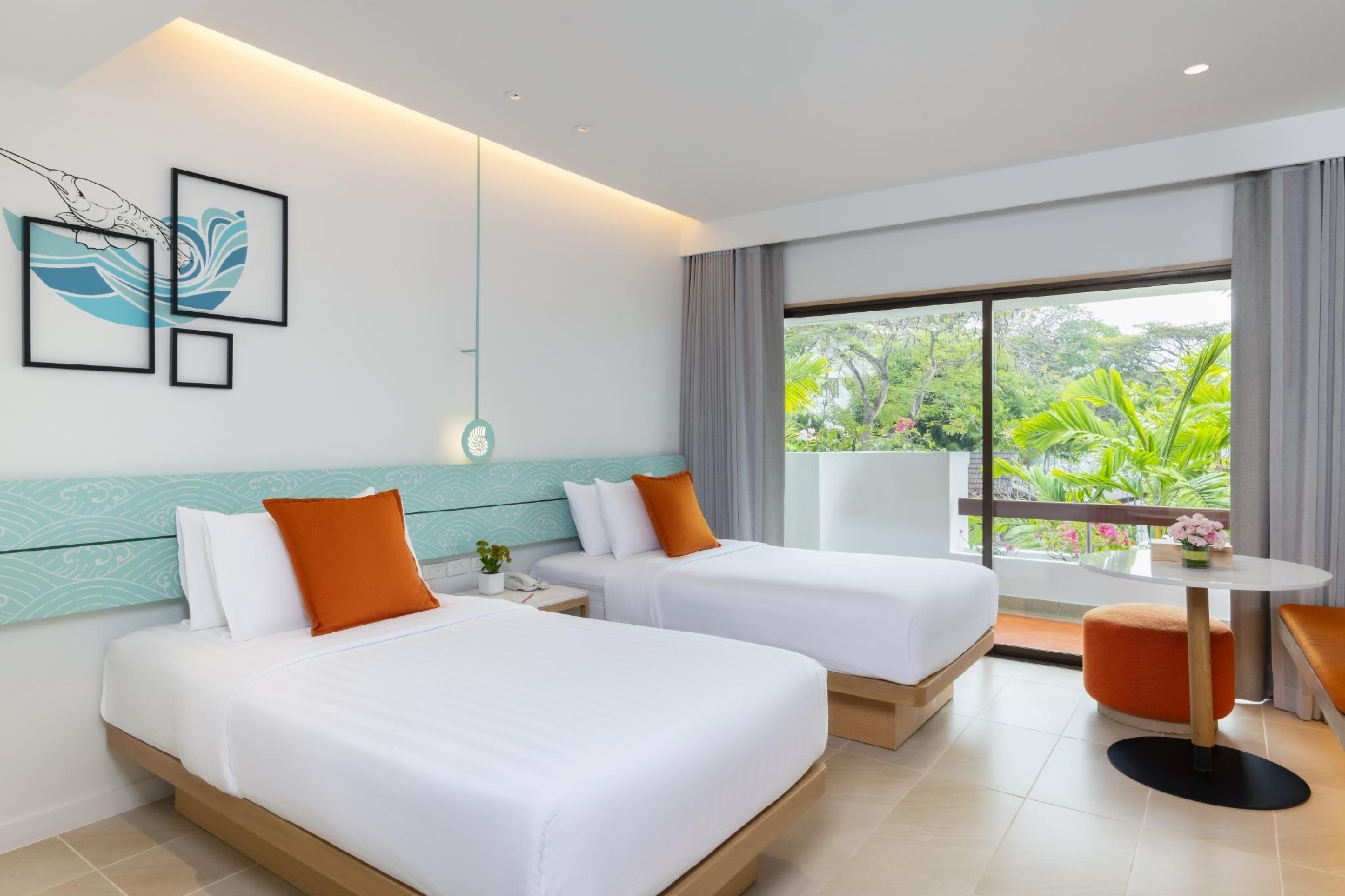 Premier Room 2 Single Beds, Garden View