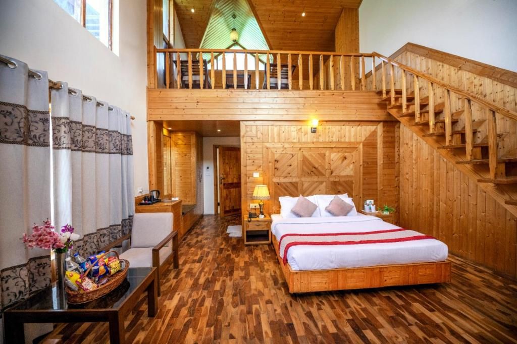 Azure Chandertal Regency Hotel & Spa Manali Deluxe Room Hamta View 5