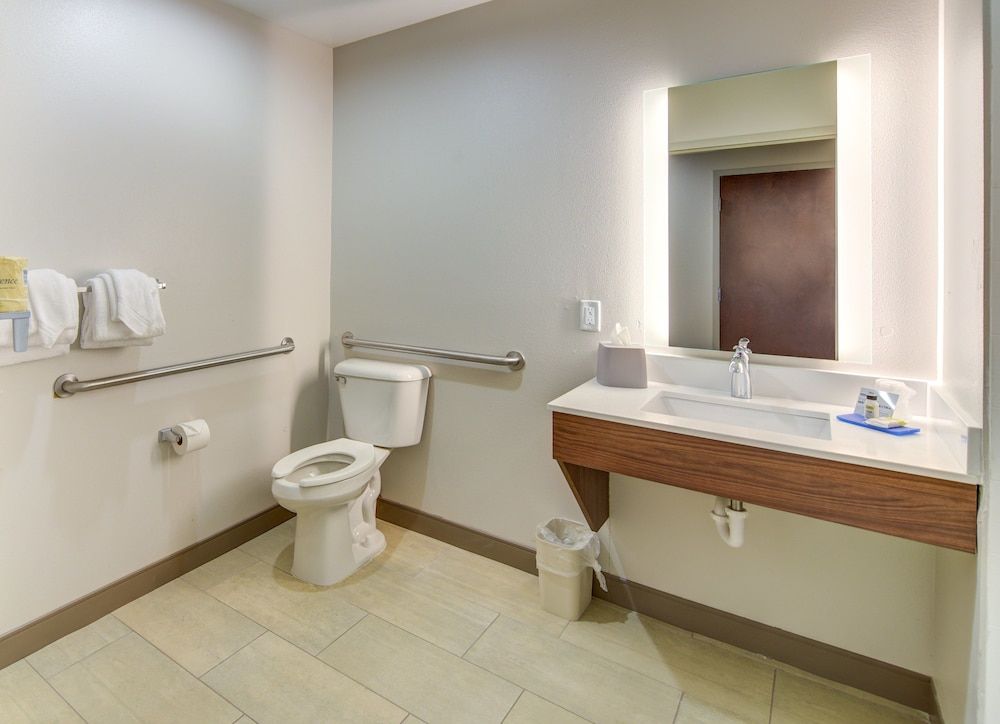 Suite, 1 King Bed, Accessible (Mobility Roll-In Shower)