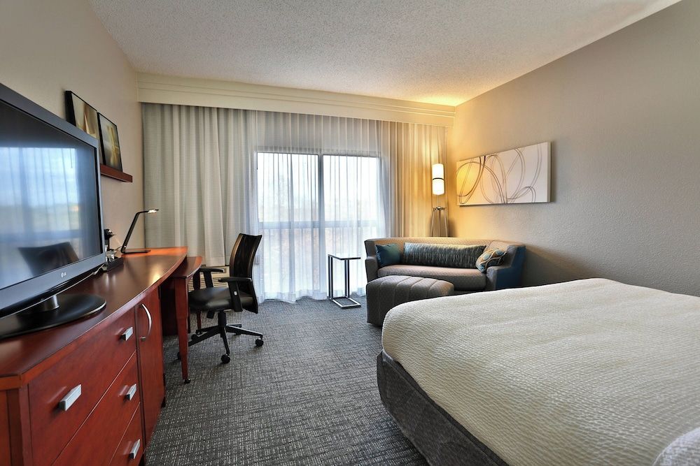 Room, 1 King Bed with Sofa bed (Mobility/Hearing Access, Roll-In Shwr)