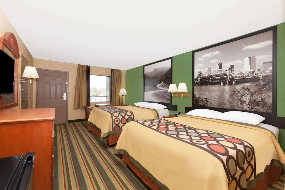 Double Room, 2 Double Beds, Smoking
