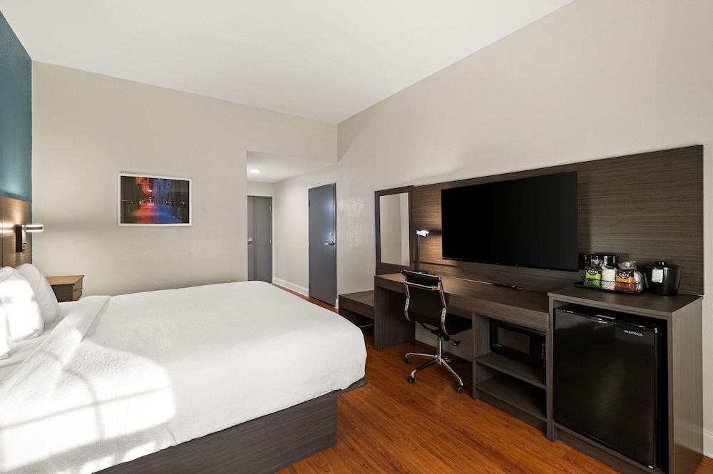 Standard Room, 1 King Bed, Accessible, Non Smoking (Walk-in Shower)