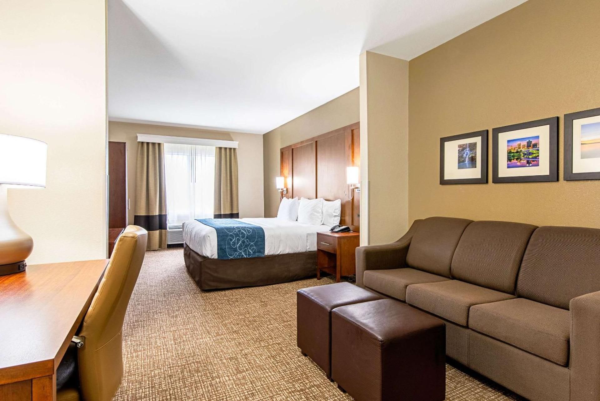 1 King Bed, Suite, Nonsmoking