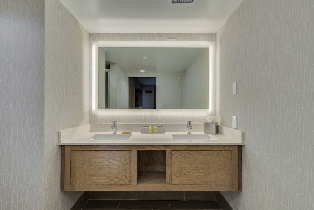 Suite, 1 King Bed, Accessible (Mobility & Hearing, Roll-in Shower)