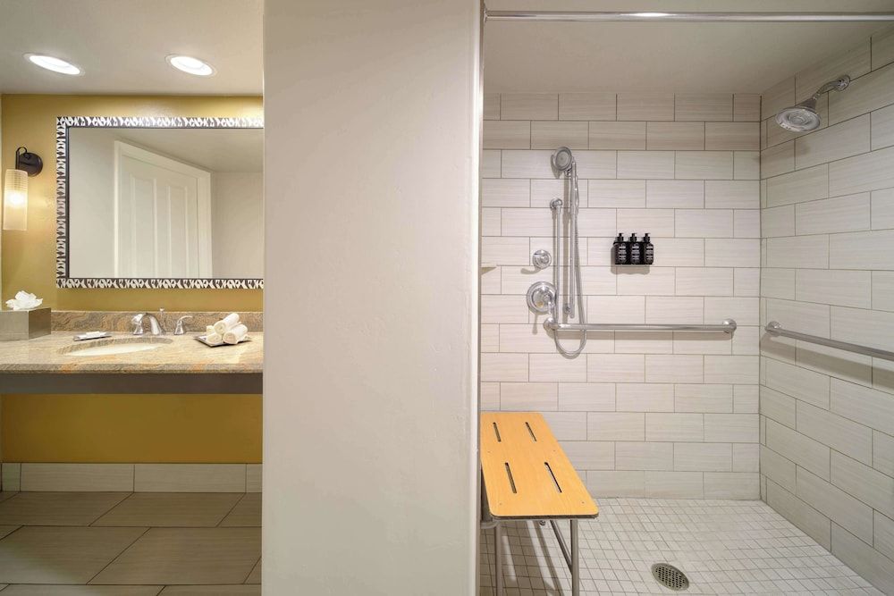 Suite, 1 King Bed (Mobility, Hearing, Roll-In Shower)