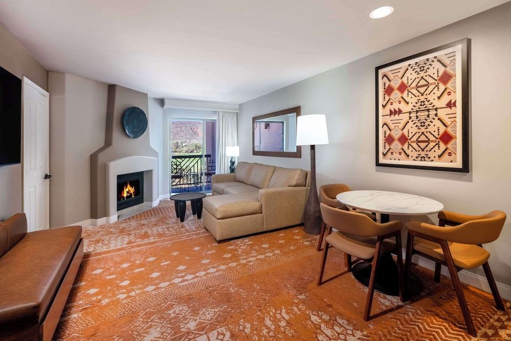 Suite, 1 King Bed, Balcony, Pool View