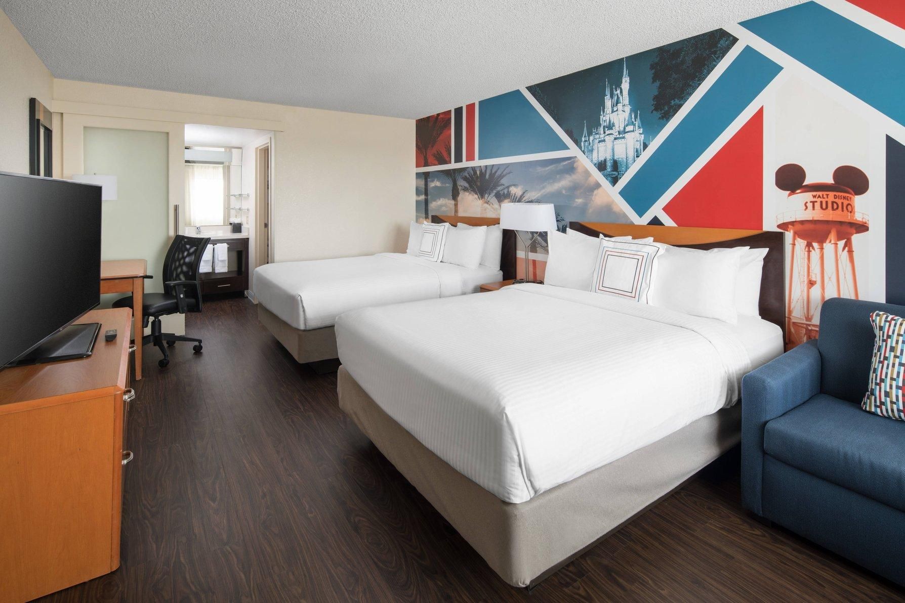 Theme Room, Guest room, 2 Queen