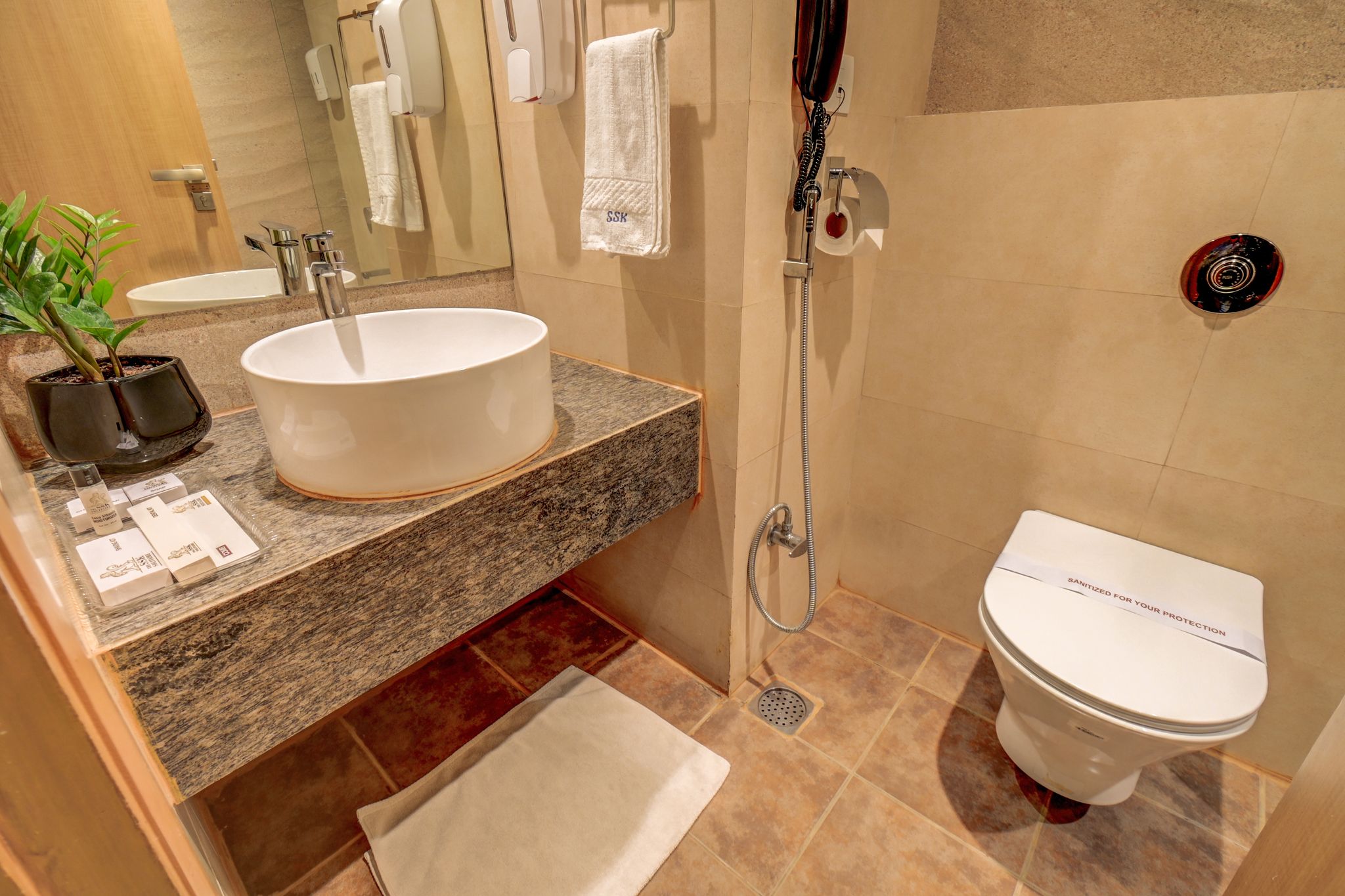 The SSK Solitaire Hotel and Banquets Premium Room 16