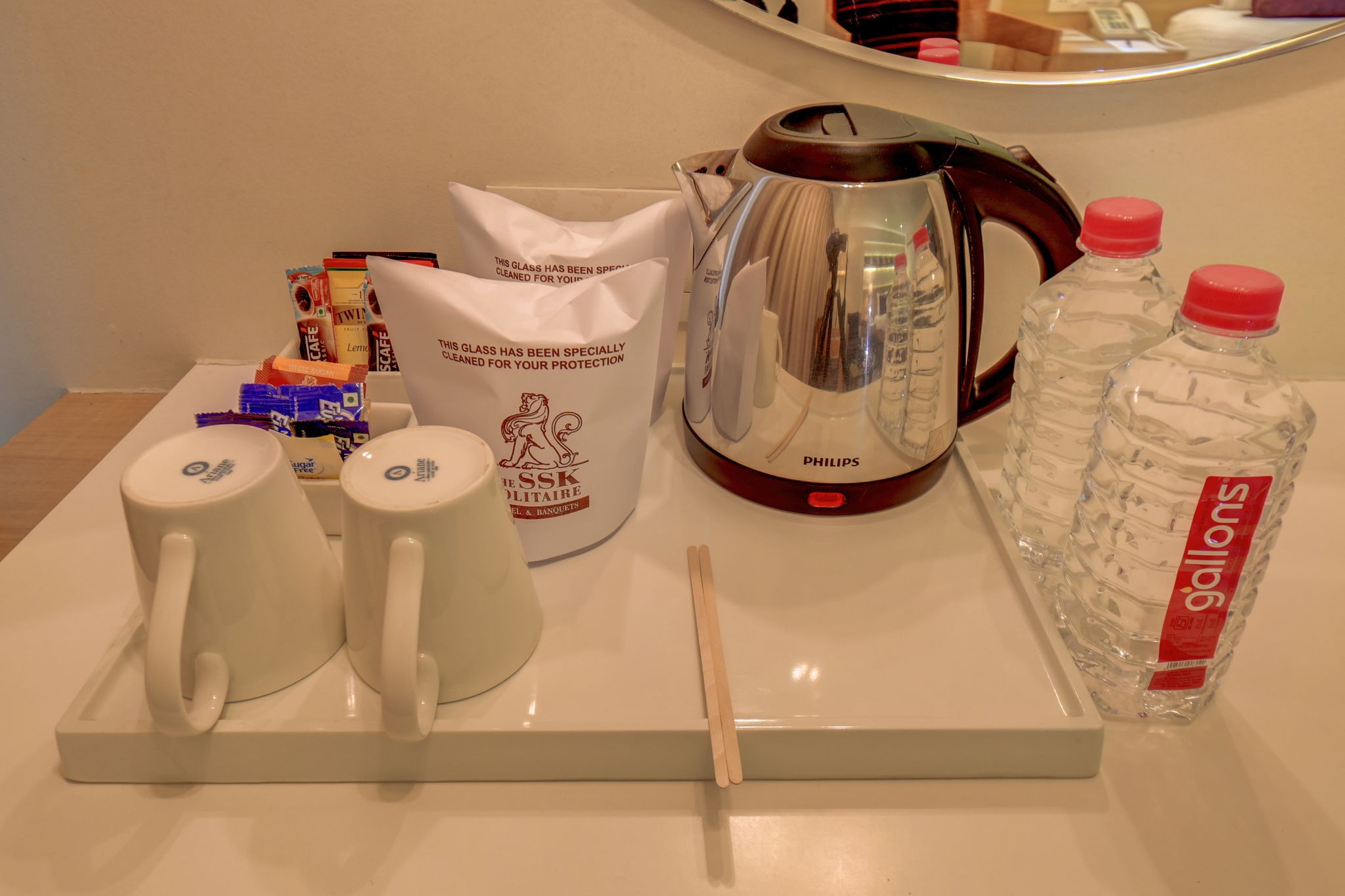 The SSK Solitaire Hotel and Banquets Premium Room 14