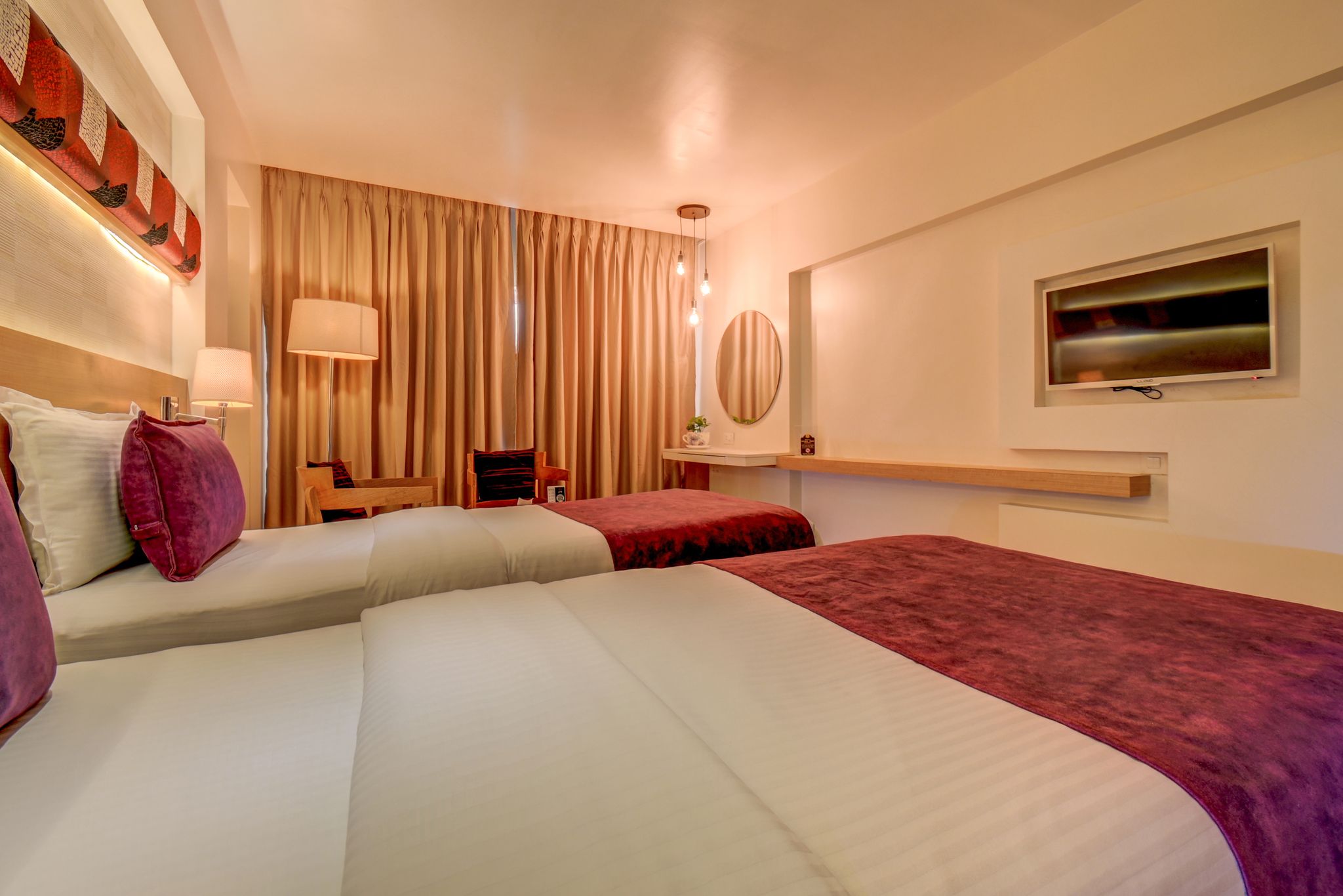 The SSK Solitaire Hotel and Banquets Premium Room 5