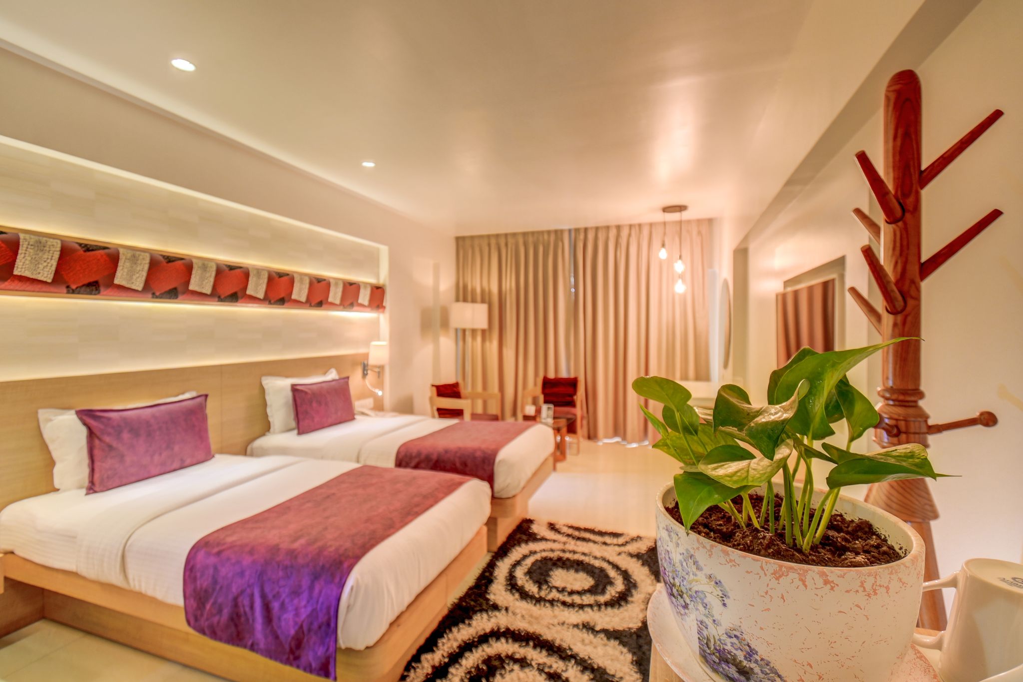 The SSK Solitaire Hotel and Banquets Premium Room 12
