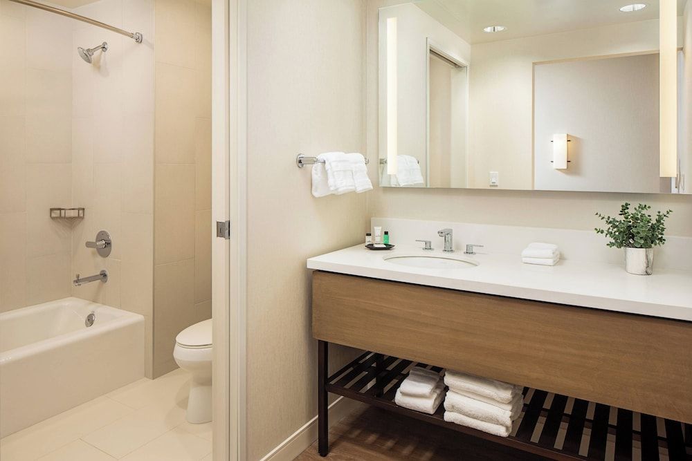 Studio Suite, 1 King Bed, Non Smoking (Mobility/Hearing Access, Roll-in Shwr)