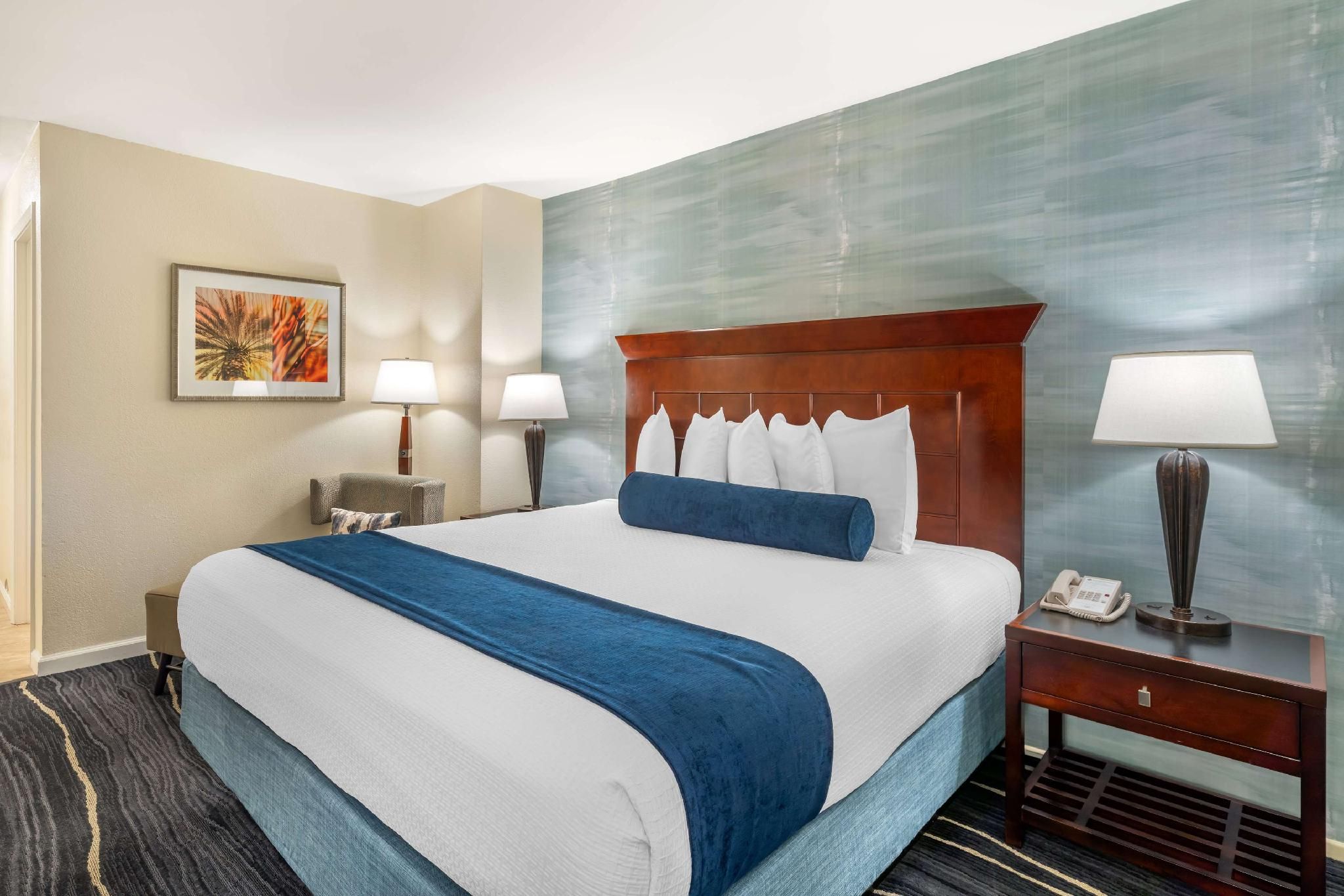 1 King Bed, Nonsmoking