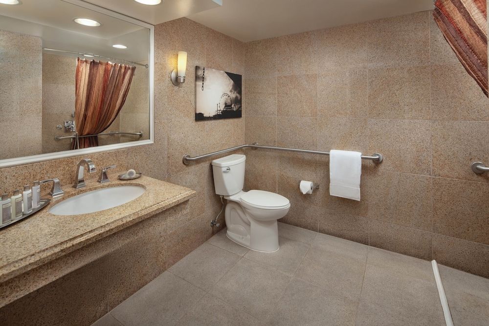 Executive Suite, 1 Bedroom (Mobility/Hearing Access, Roll-in Shwr)
