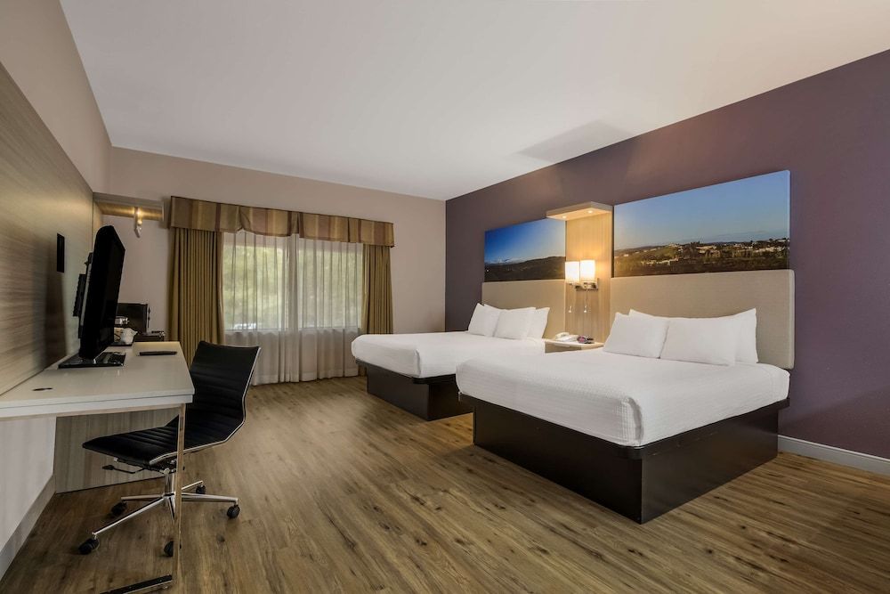 Best Western Diamond Bar Hotel & Suites Standard Room, 2 Queen Beds, Accessible, Non Smoking (Walk-in Shower;Freeway Side)