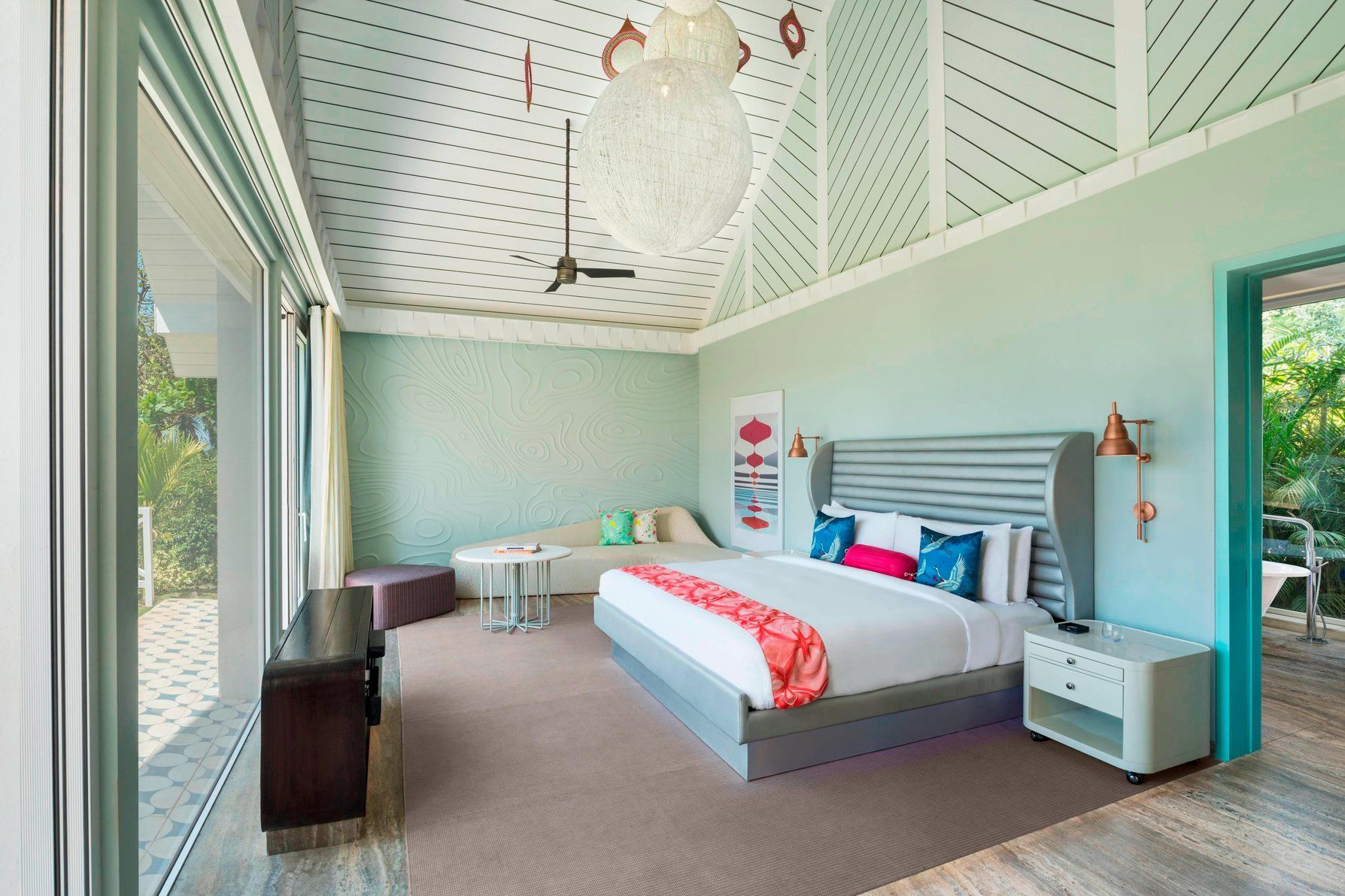 Fantastic Garden Villa - Bedroom