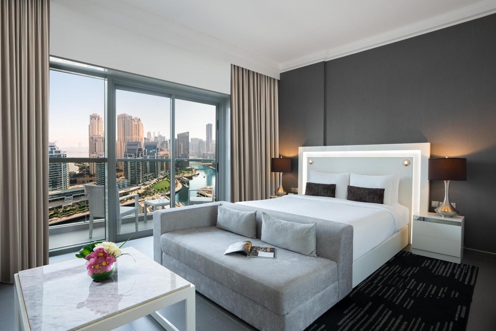 Deluxe King Room with Marina View and Beach Club Access