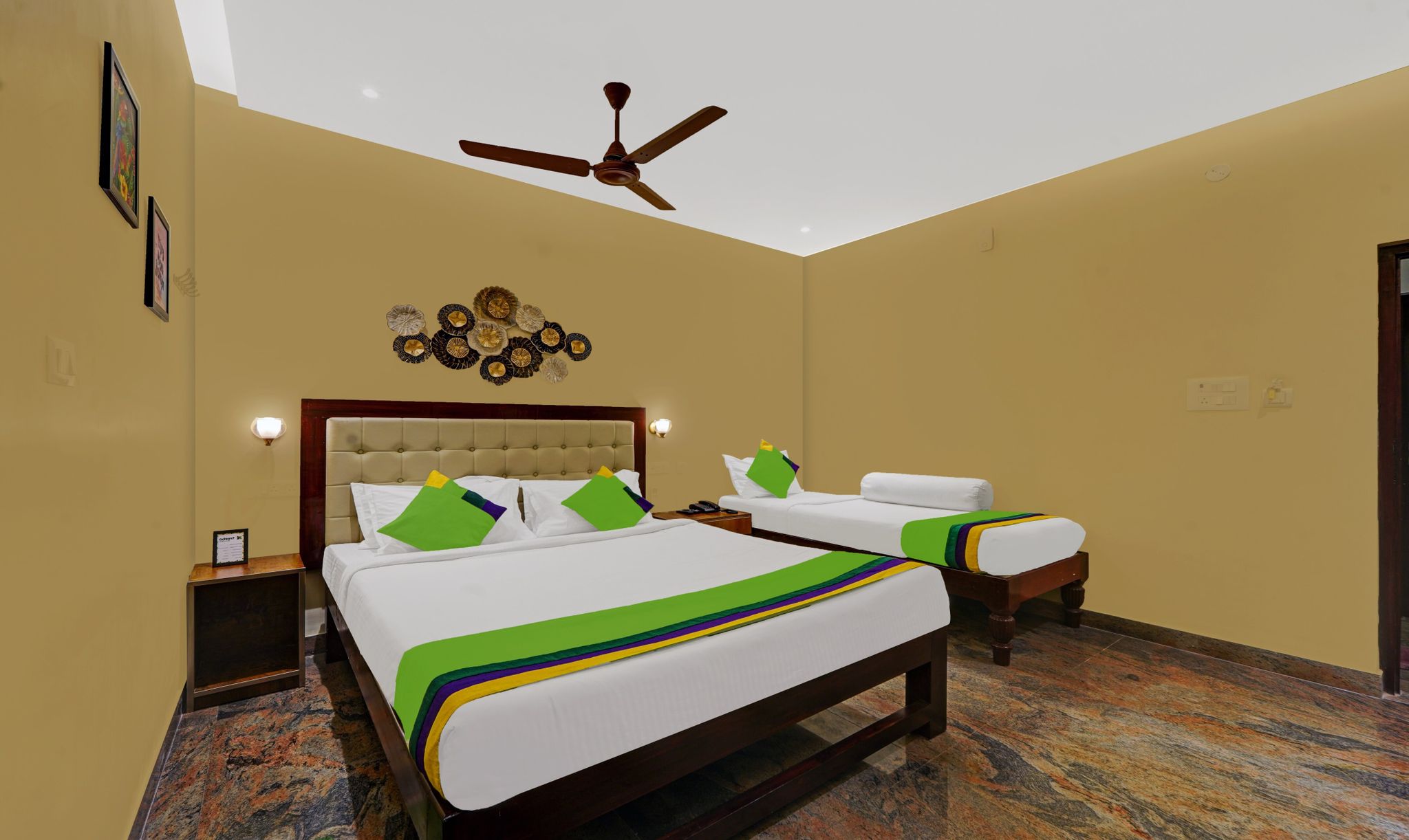 Treebo Grace Inn, 3 Min Walk From Promenade Beach Deluxe Double Room 4