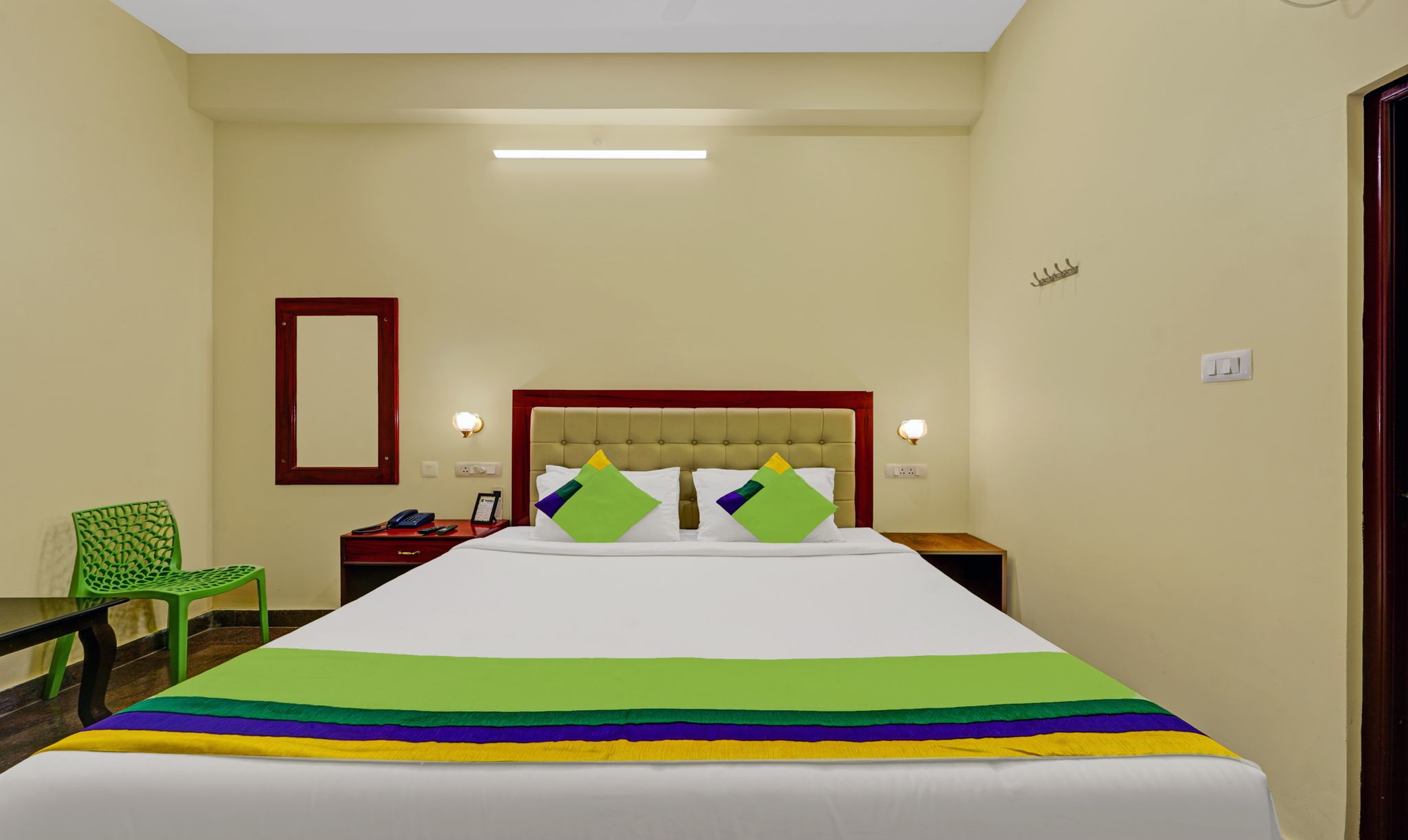 Treebo Grace Inn, 3 Min Walk From Promenade Beach Standard Double Room 21