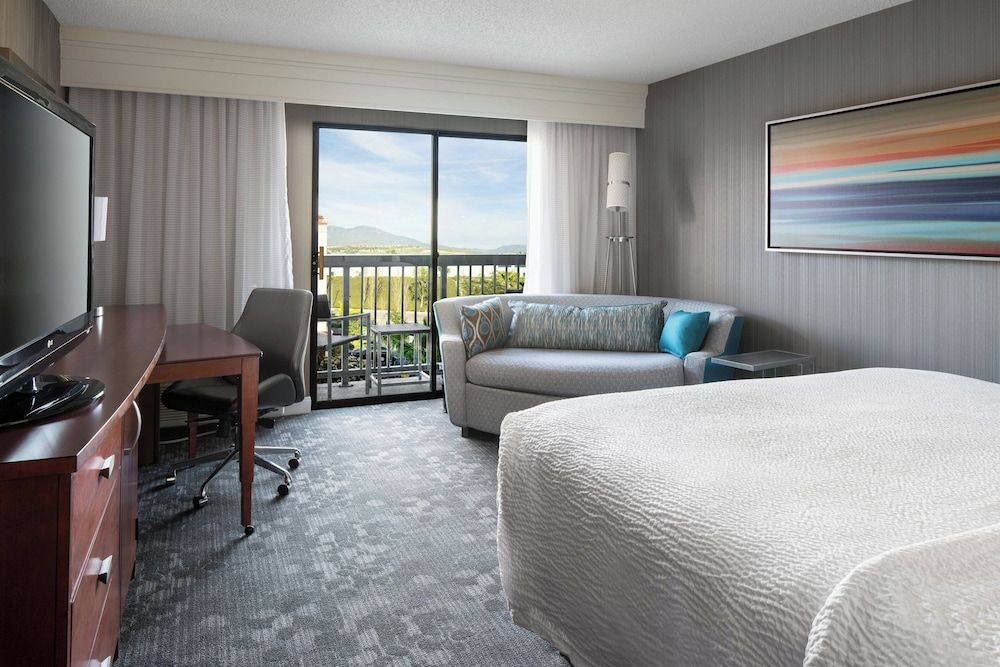 Room, 1 King Bed with Sofa bed, Non Smoking, Pool View (Balcony)