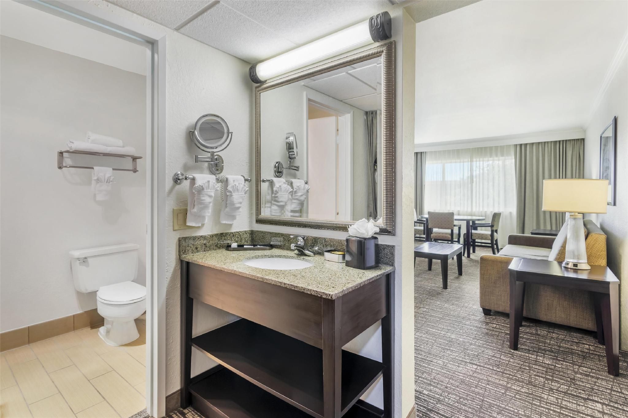 Best Western Plus Garden Court Inn Suite - 1 King Bed, Nonsmoking, Two Rooms, Two Bathrooms, Sofabed 2