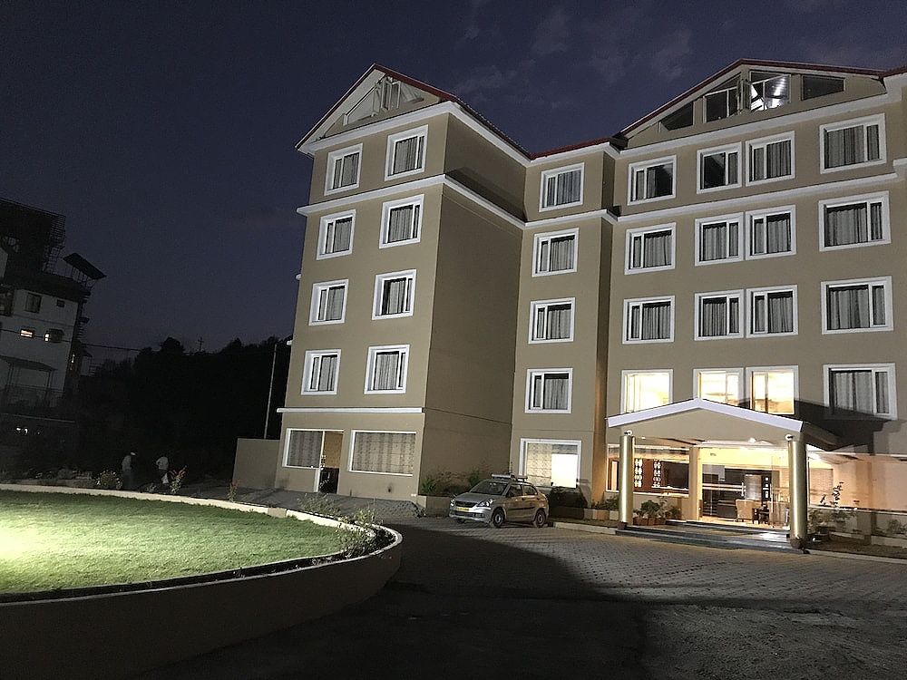 Front of property - evening/night