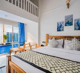 Baga Hideout Premiere Premiere Pool Front 4