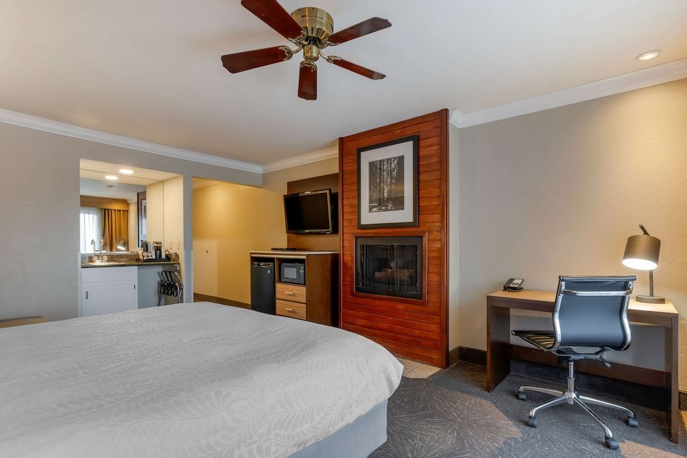 Best Western Plus Forest Park Inn Standard Room, 1 King Bed, Non Smoking, Fireplace 8