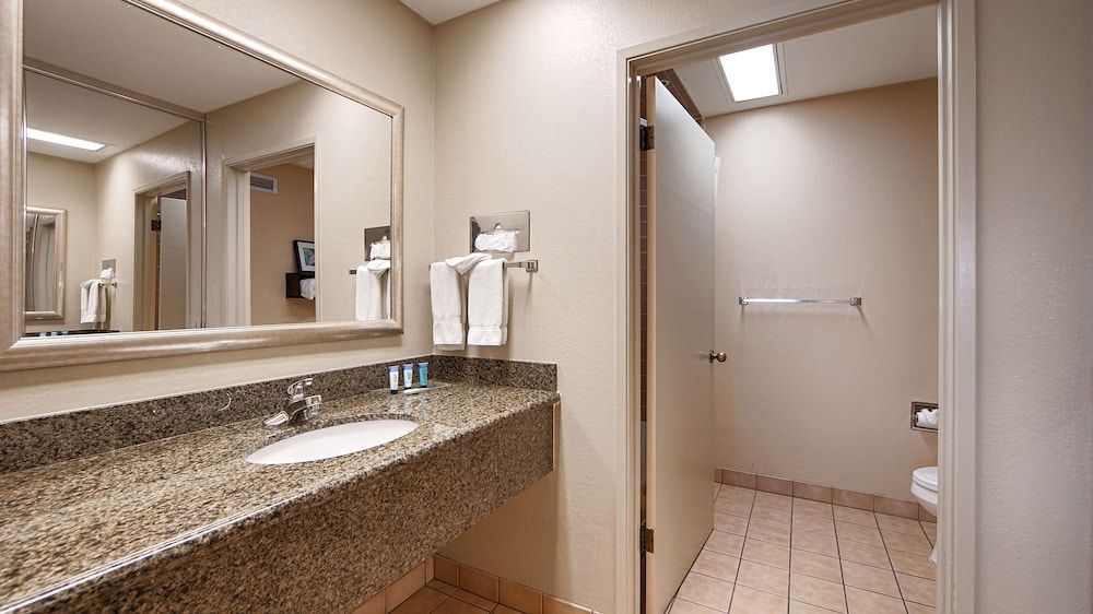 Best Western Plus Forest Park Inn Standard Room, 1 King Bed, Non Smoking, Fireplace 10