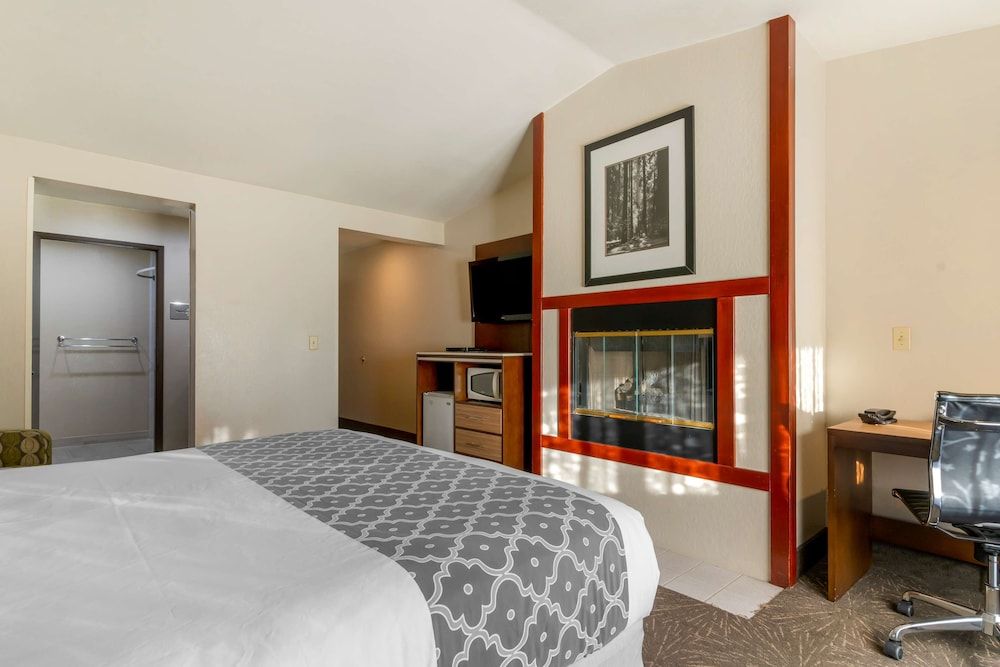 Best Western Plus Forest Park Inn Standard Room, 1 King Bed, Non Smoking, Fireplace 6