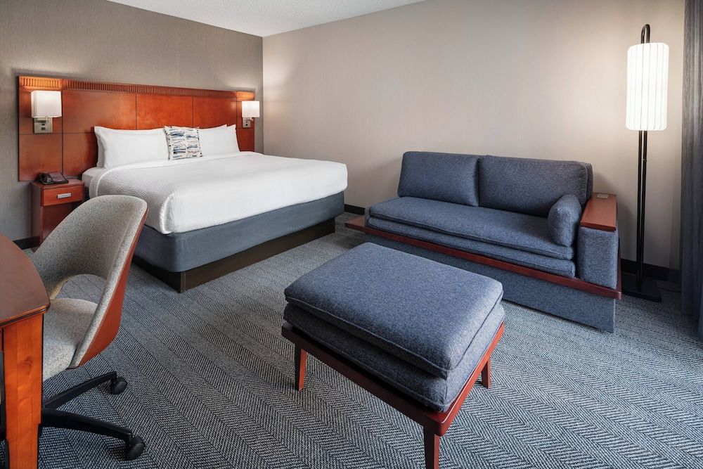 Room, 1 King Bed with Sofa bed (Mobility/Hearing Access, Roll-In Shwr)