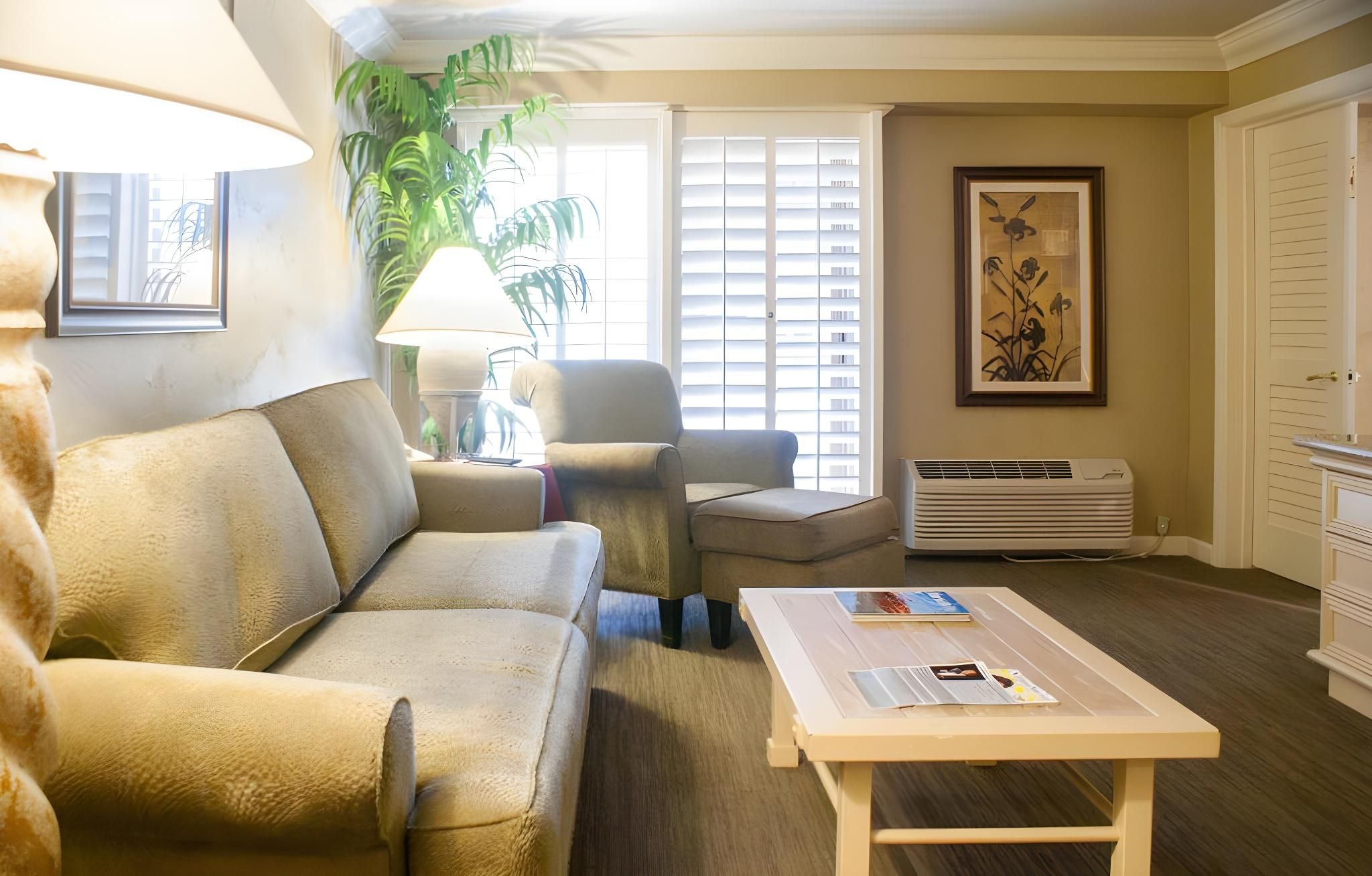 One bedroom Suite with Two Double Beds