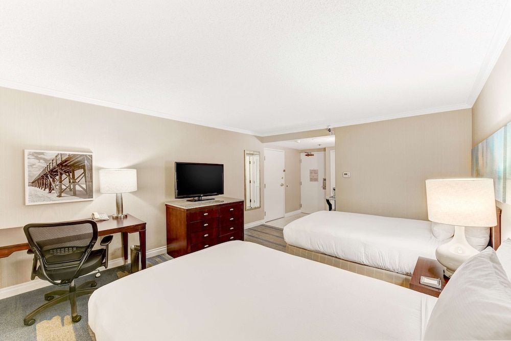 2 Double Beds, Mobility Accessible, Roll In Shower