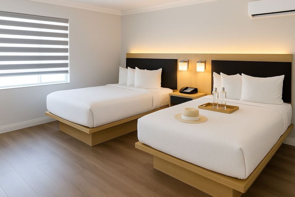 The Live Hotel Deluxe 2 Double Beds, Pet Friendly