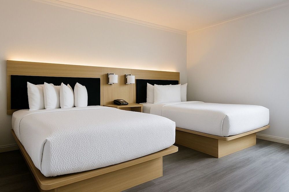 The Live Hotel Deluxe 2 Double Beds, Pet Friendly 2