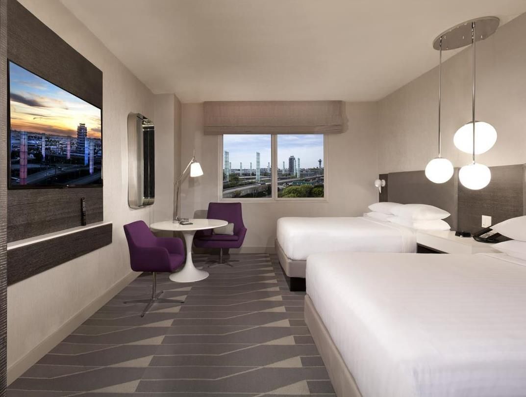 Two Queen Beds View ADA Shower