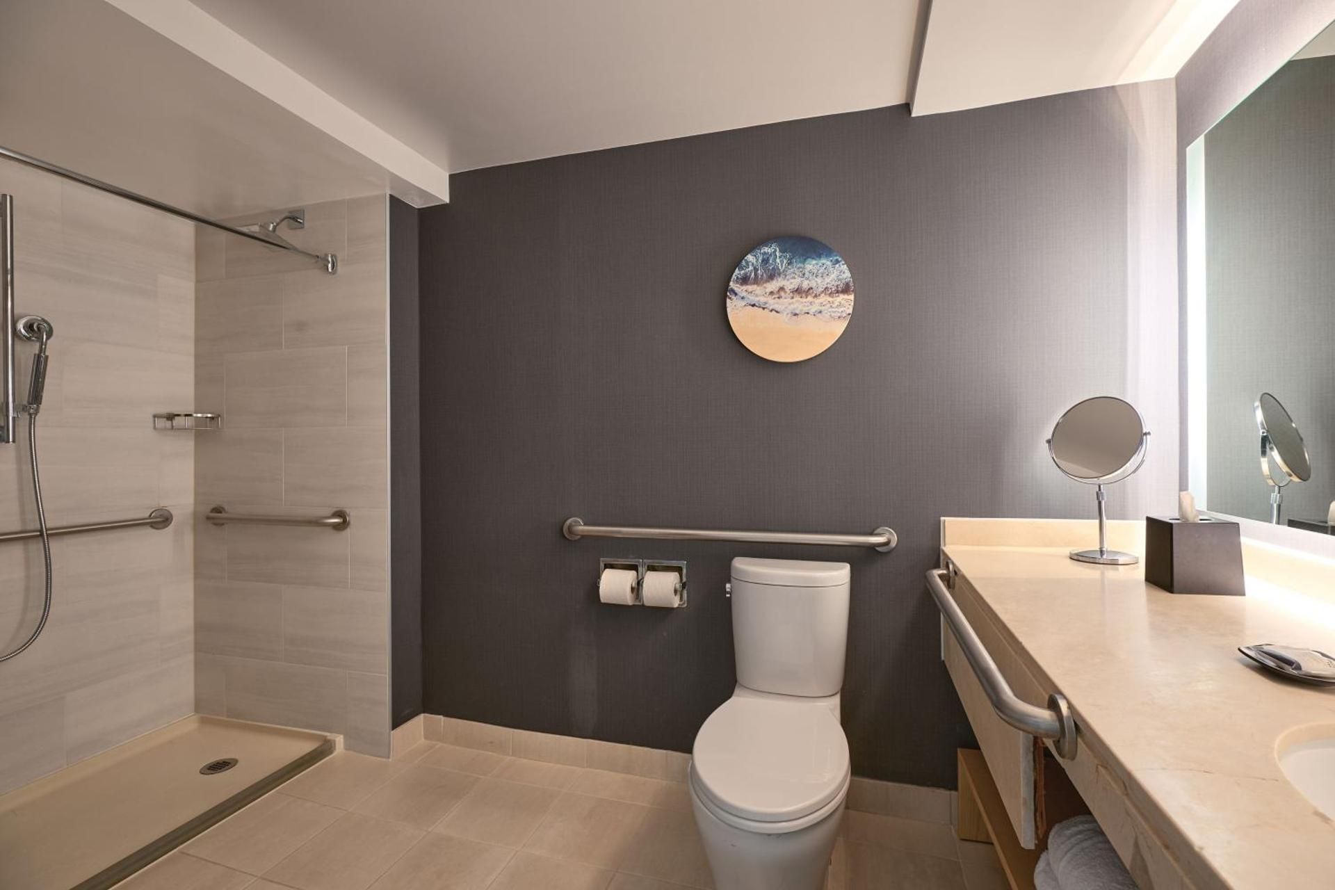 Deluxe King Room with Sofa Bed and Adapted Tub - Mobility Accessible