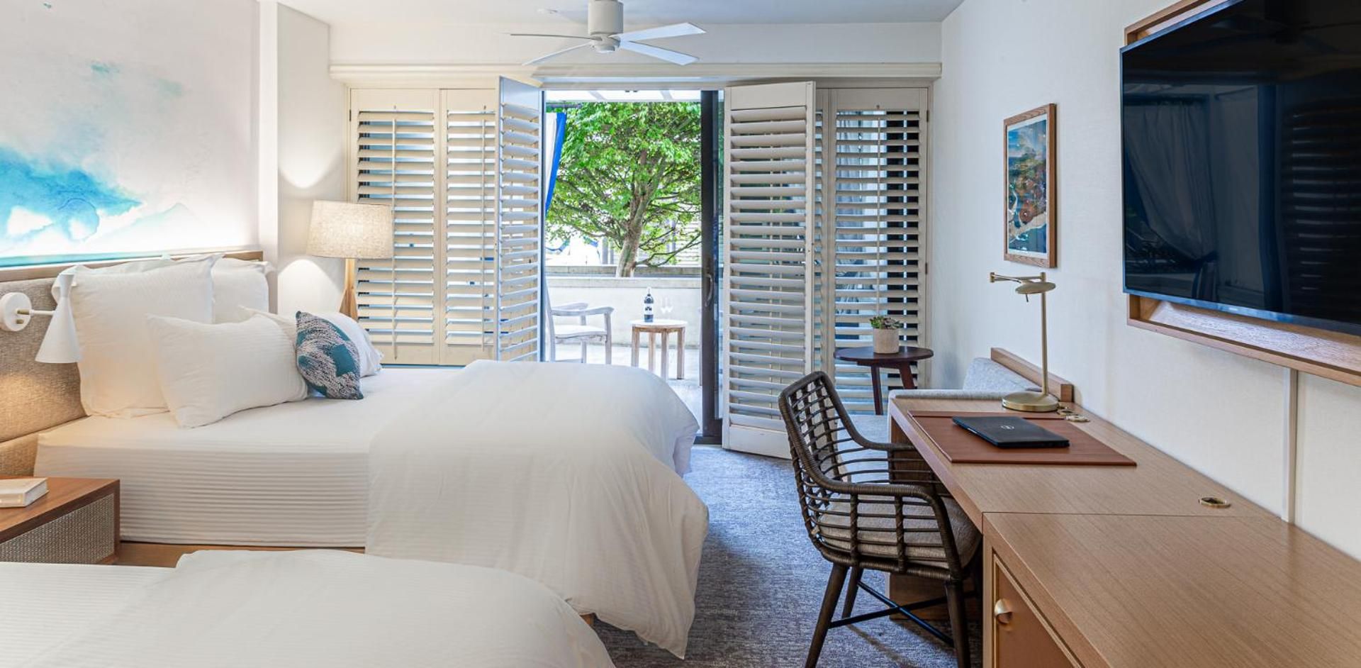 Courtyard Room - Two Queen Beds
