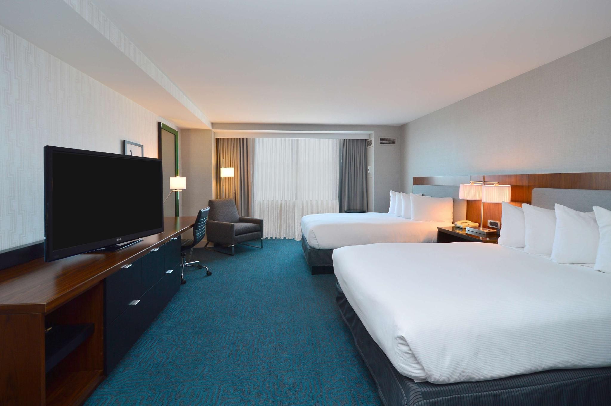 2 Double Beds Tower Room