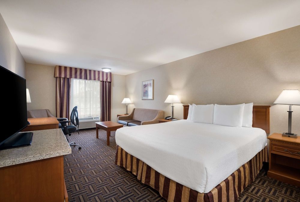 Standard Room, 1 King Bed, Non Smoking, Refrigerator & Microwave