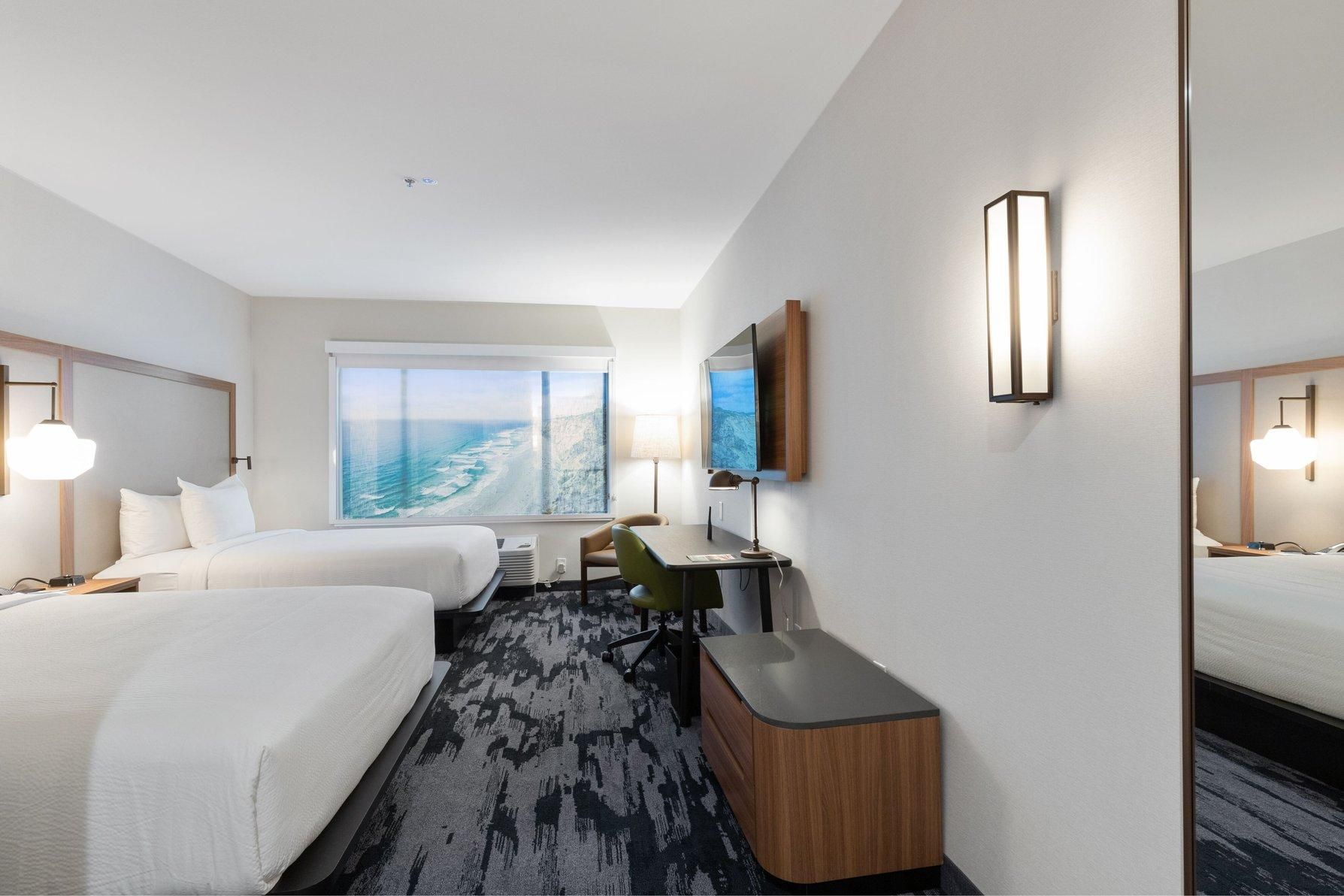 Guest room, 2 Queen, Ocean view
