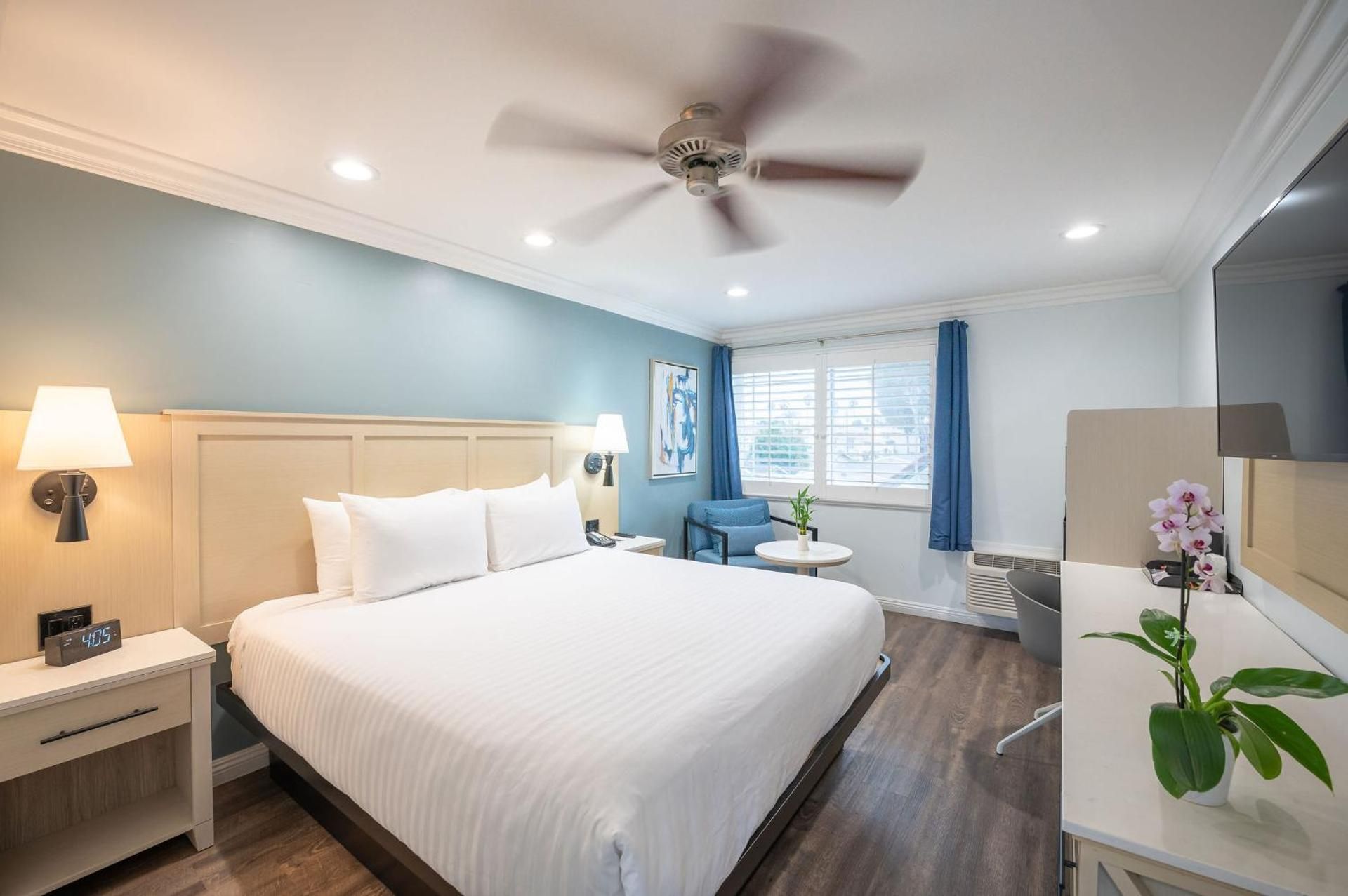 1 King Bed Room