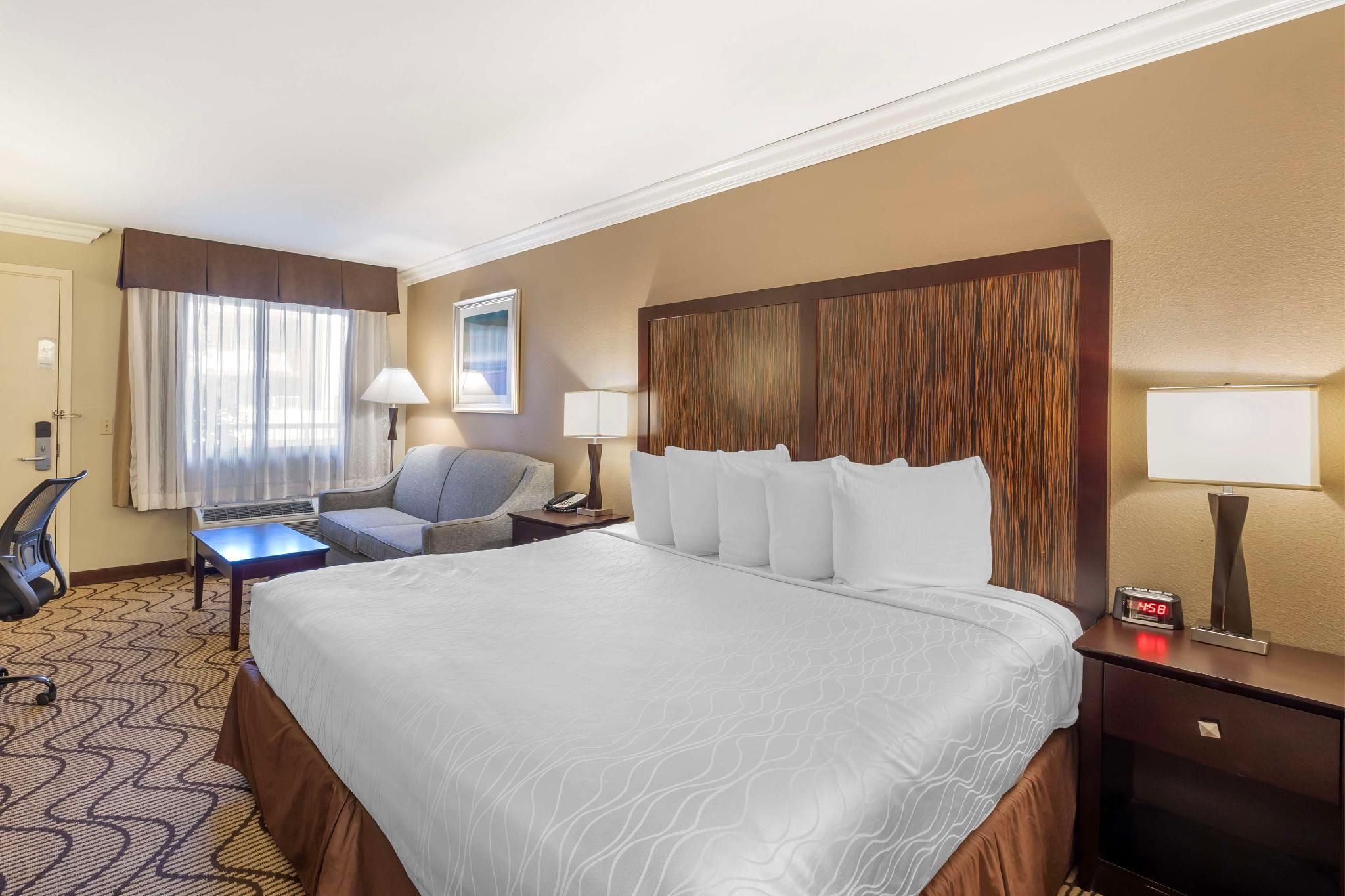 1 King Bed, Nonsmoking, Executive Room, Sofabed, Interior Corridor