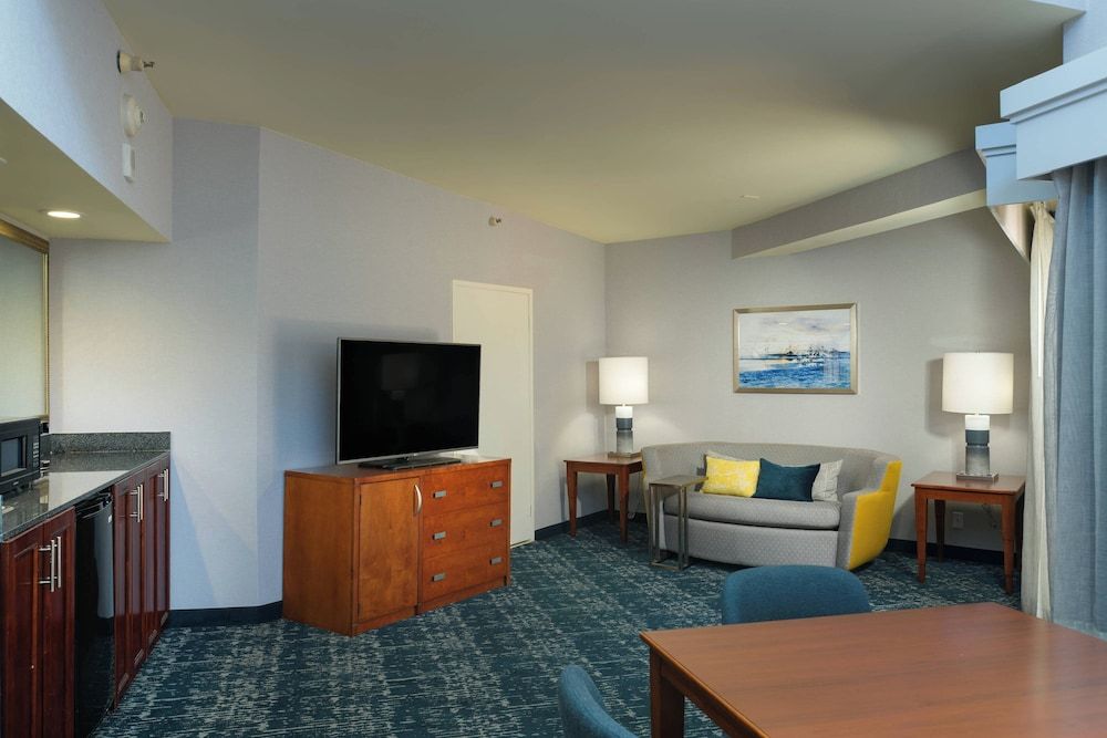 Suite, 1 King Bed with Sofa bed (Mobility Accessible, Roll-in Shower)