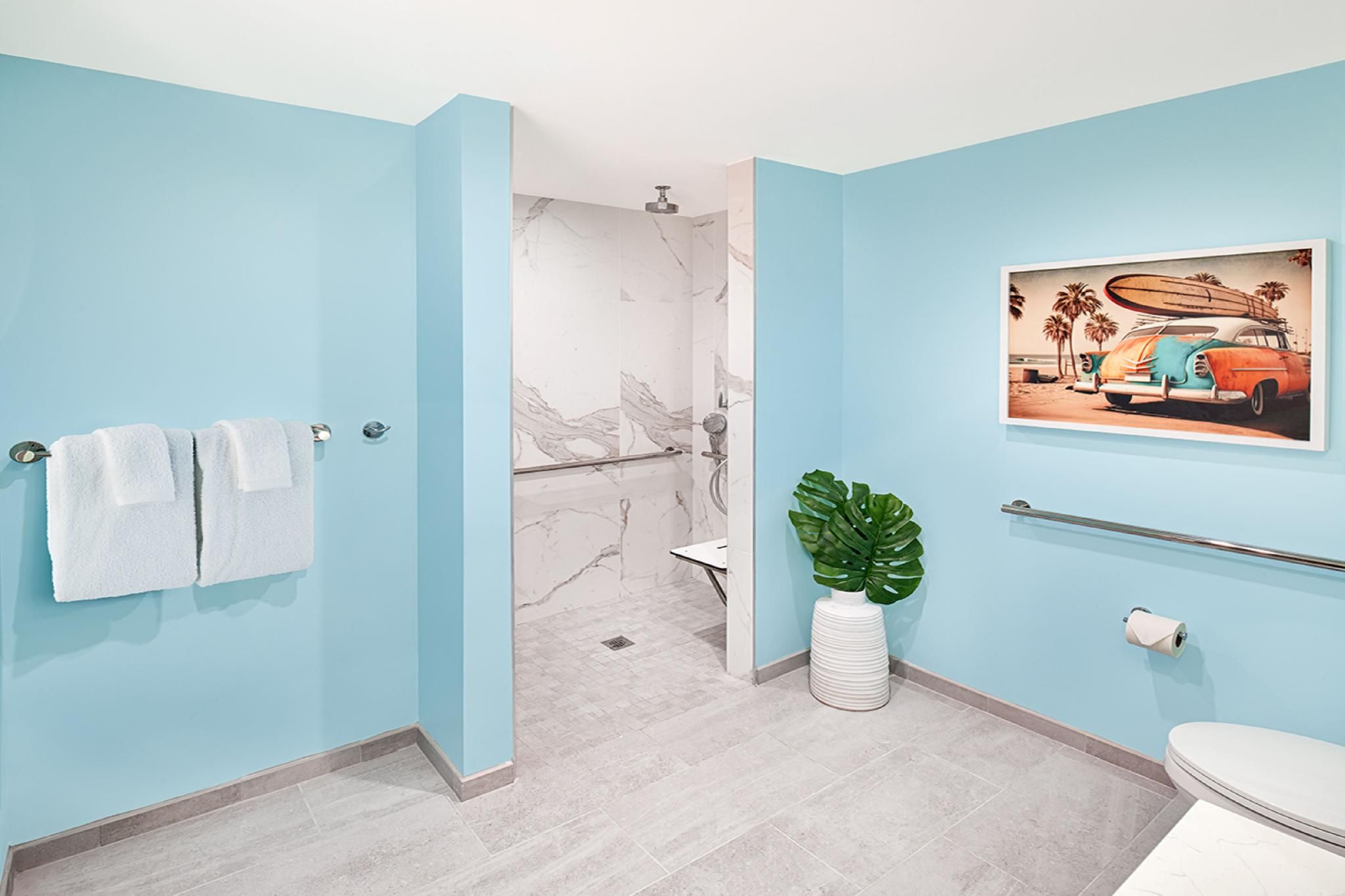 Accessible Solstice Suite Roll In Shower