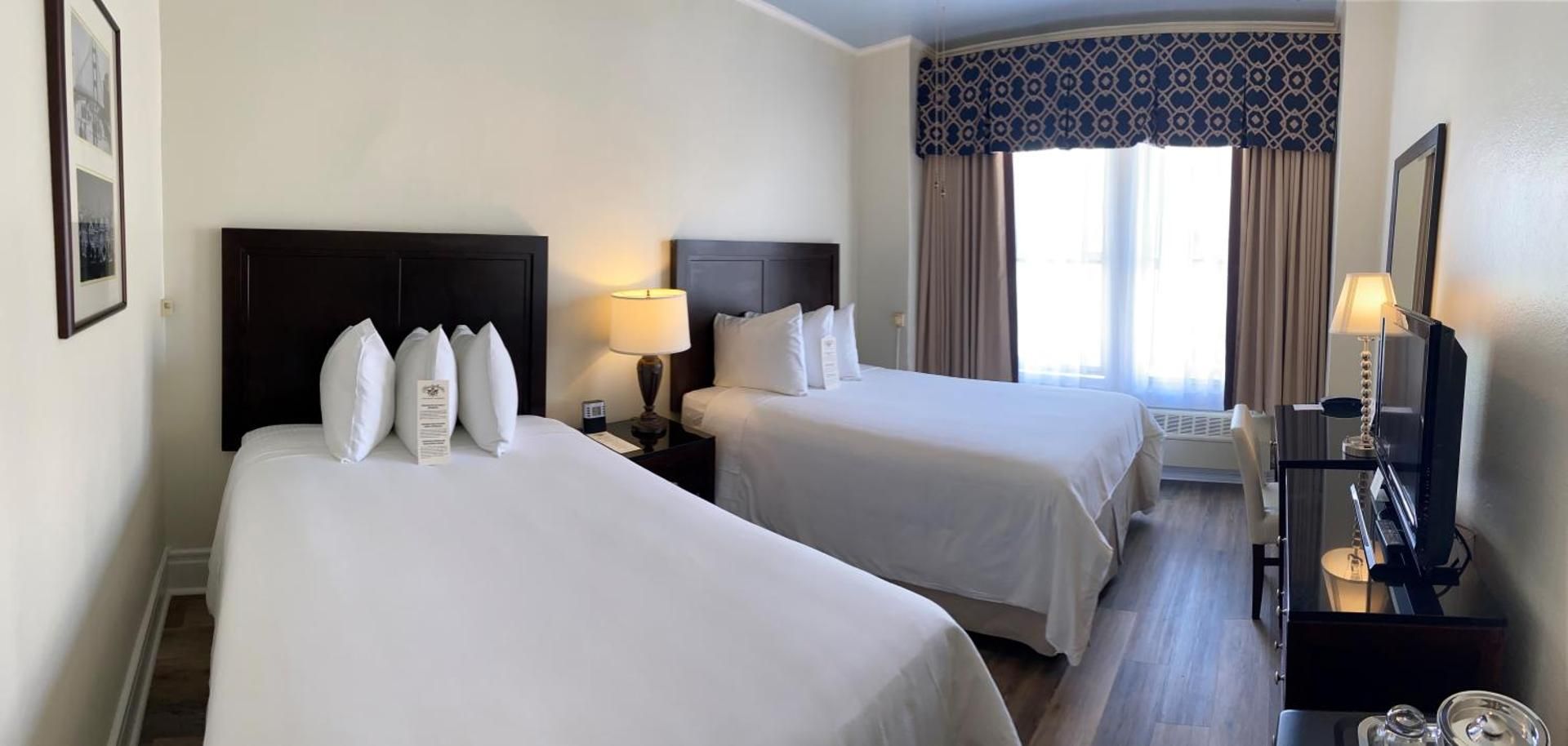 Deluxe Two Double Beds -  Hearing Impaired