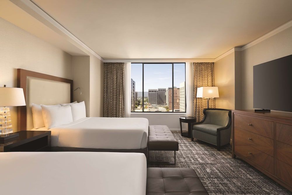 Suite, 2 Double Beds, Accessible (Hearing)