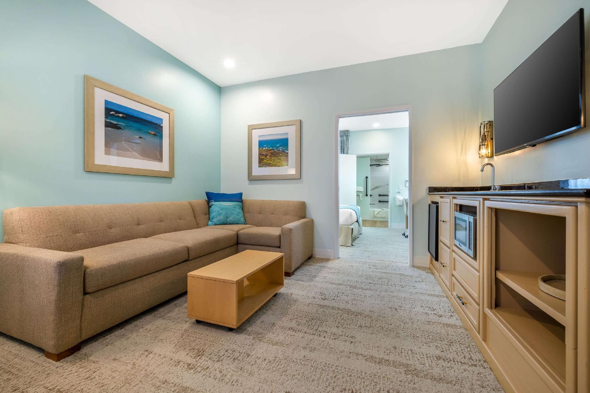 1 King Bed, Suite, Nonsmoking, Accessible