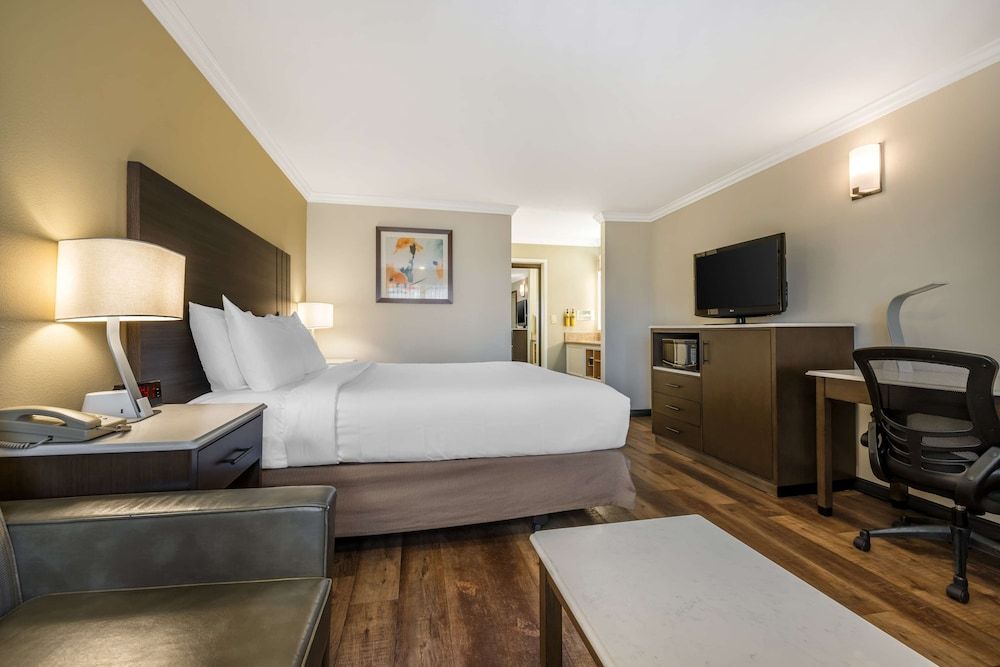 Business Room, 1 King Bed with Sofa bed, Non Smoking, Refrigerator & Microwave (with Sofabed)