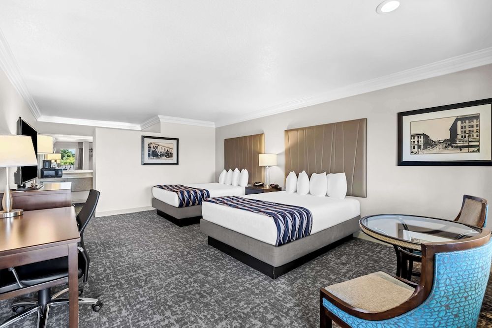 Standard Room, 2 Queen Beds, Non Smoking (Dining Table;Larger Room;with Sofabed)